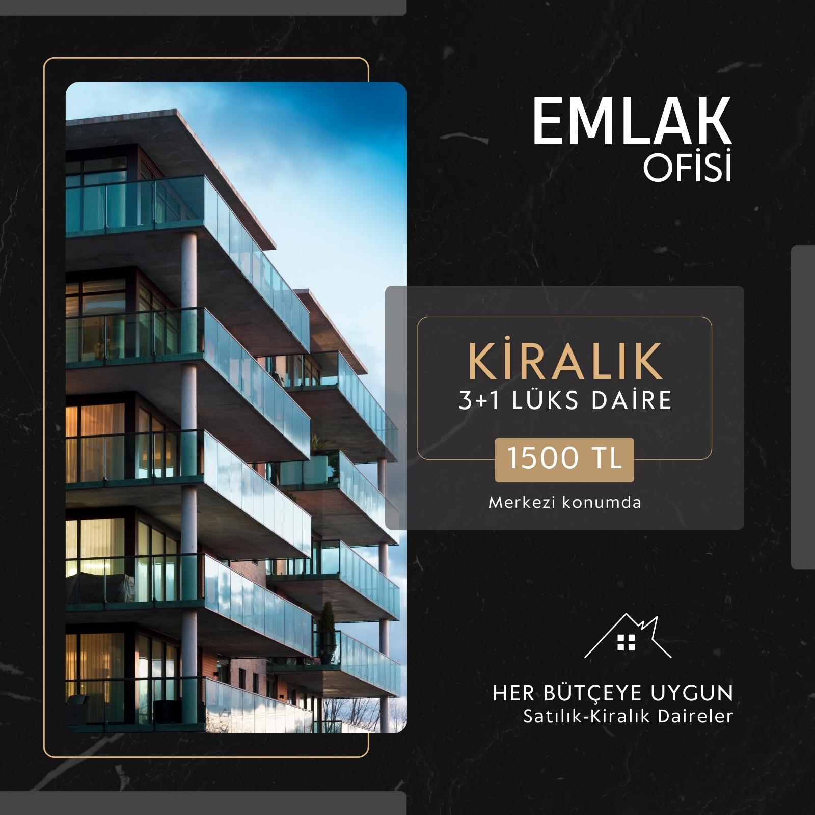 LOCAL | Cumhuriyet Meydanı Karşısında Prestijli 100 m² Büro& Ofis